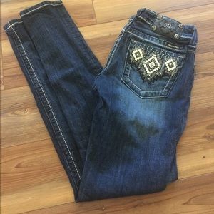 Miss Me Skinny Jeans 27 33